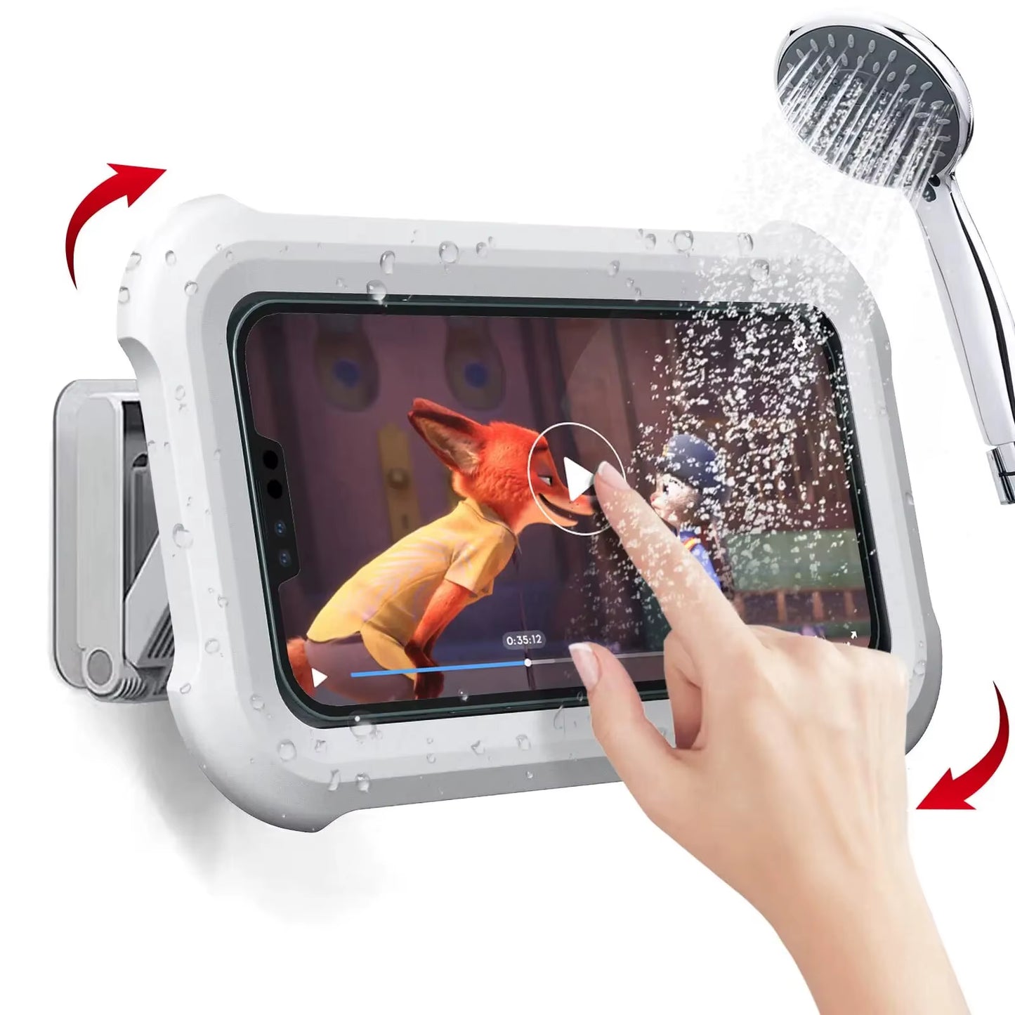 Waterproof Shower Phone Holder